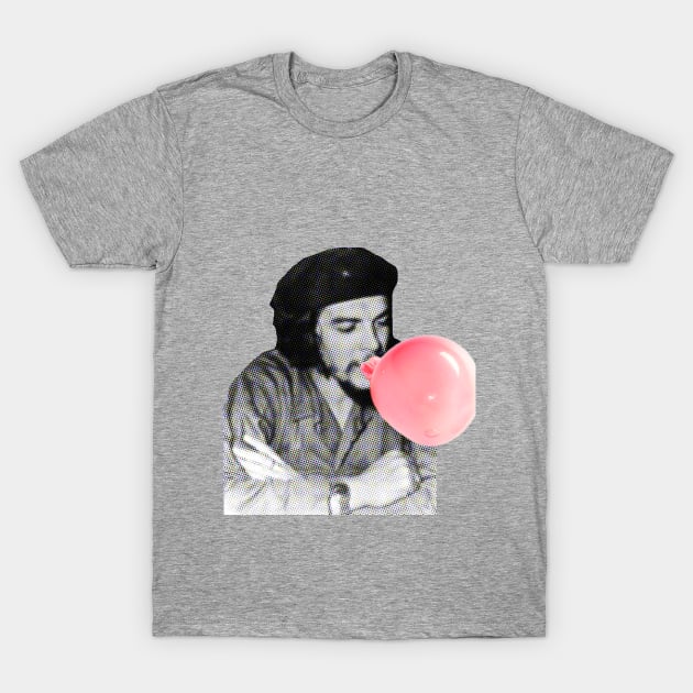 CHE GUEVARA with pink bubble gum T-Shirt by ZOO OFFICIAL